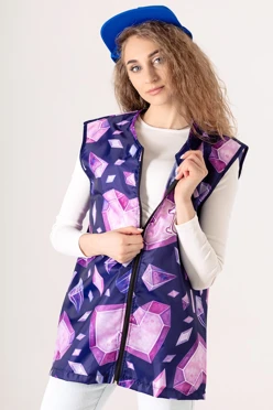 Жилет Парма без подклада унисекс, с полной запечаткой#1