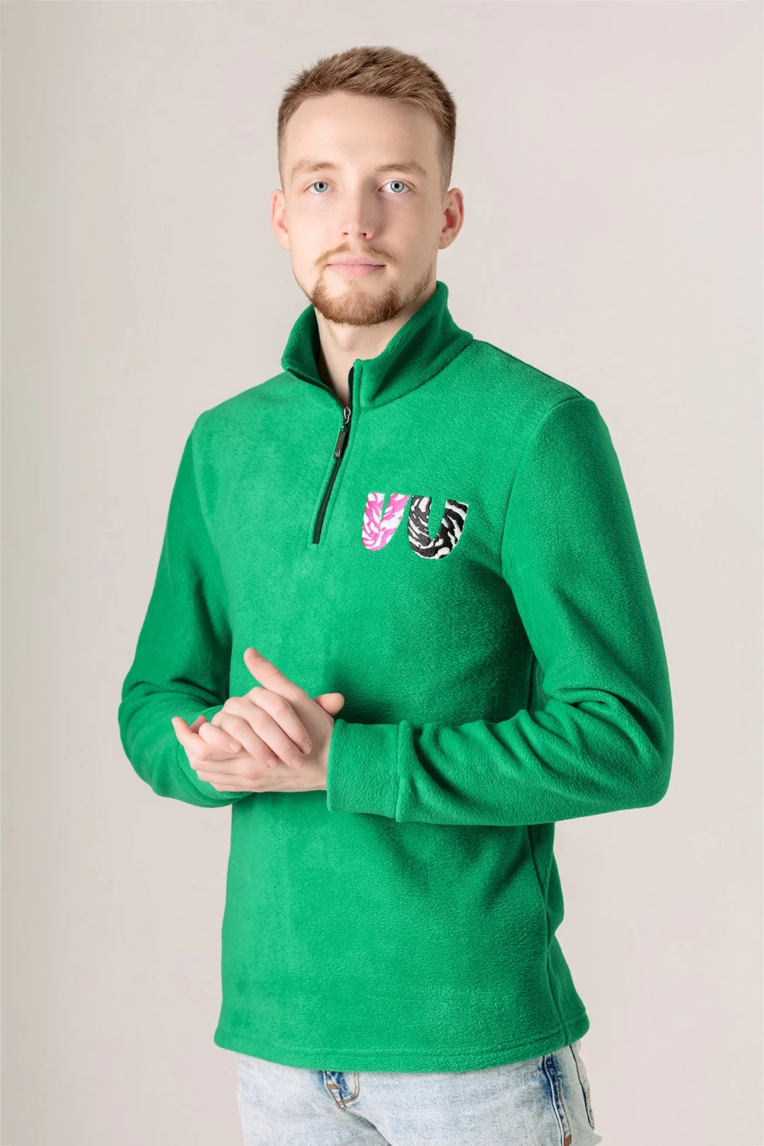 Купить толстовку Саймон флисовую унисекс, однотонную "UU" Купить толстовку Саймон флисовую унисекс, однотонную "UU"