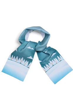 Купить шарф утепленный 15х100 см "Winter wood"