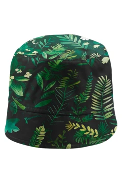 Купить панаму Сахара с узкими полями, с полной запечаткой "Jungle"