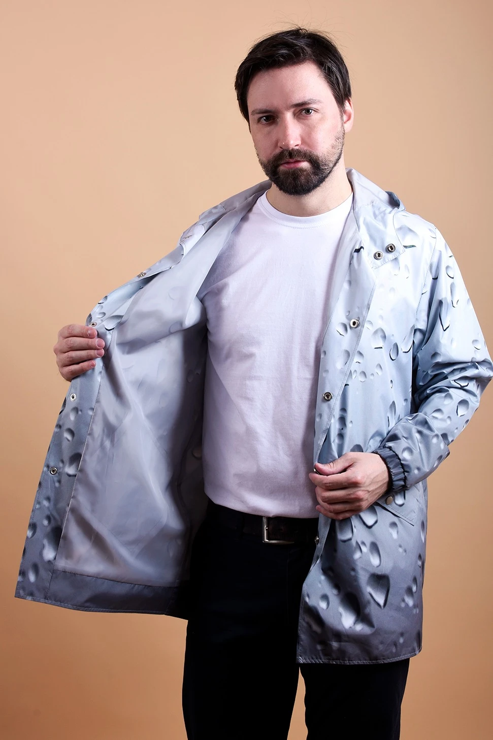 Ветровка Энерджи унисекс с полной запечаткой "Dripping"#1