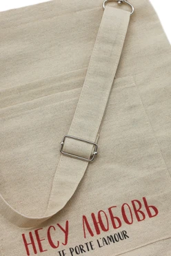 Сумка Айви из двунитки 30х35х10 см, с полной запечаткой#2