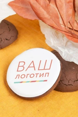 Печенье шоколадное глазированное