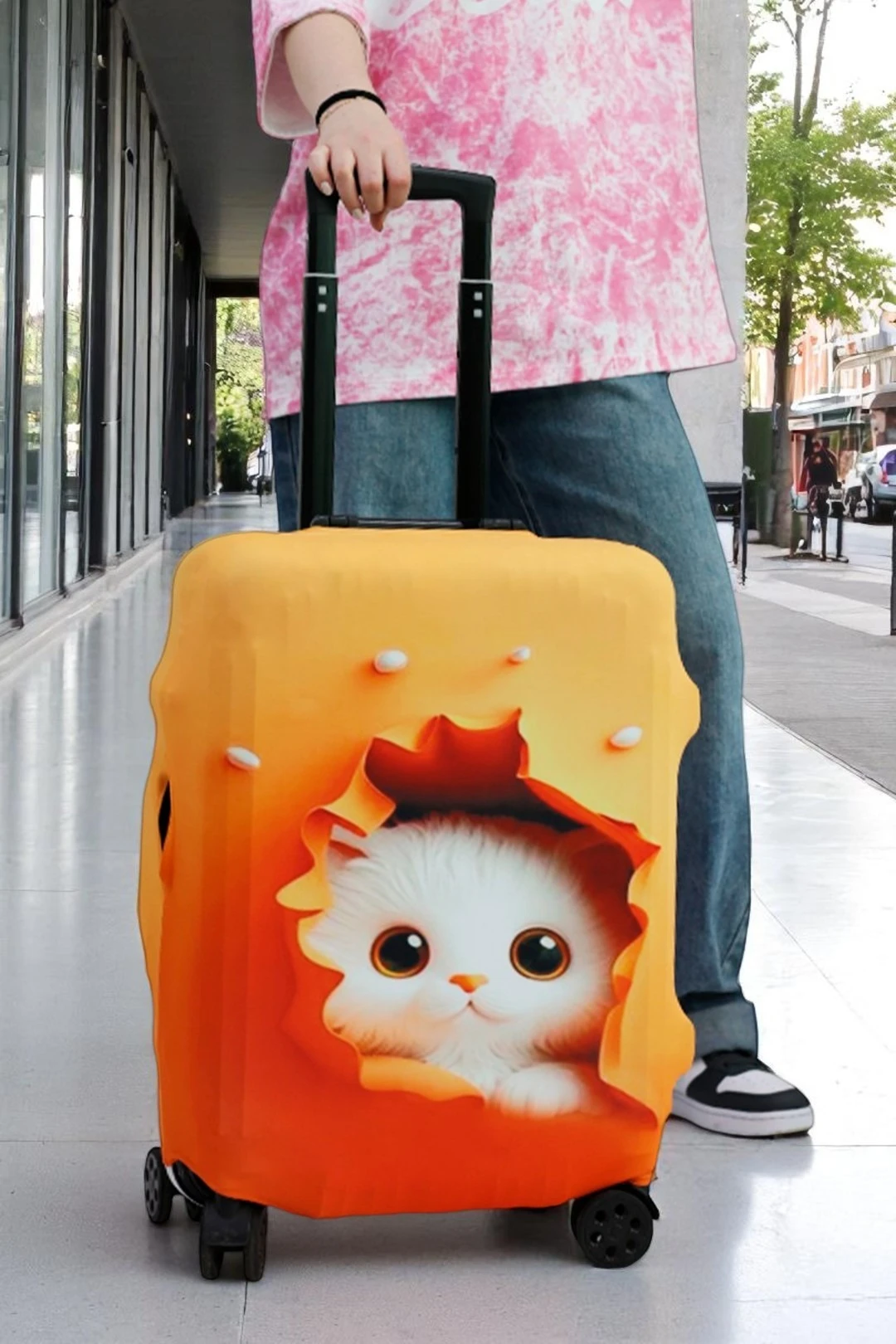 Чехол для чемодана размер S#3