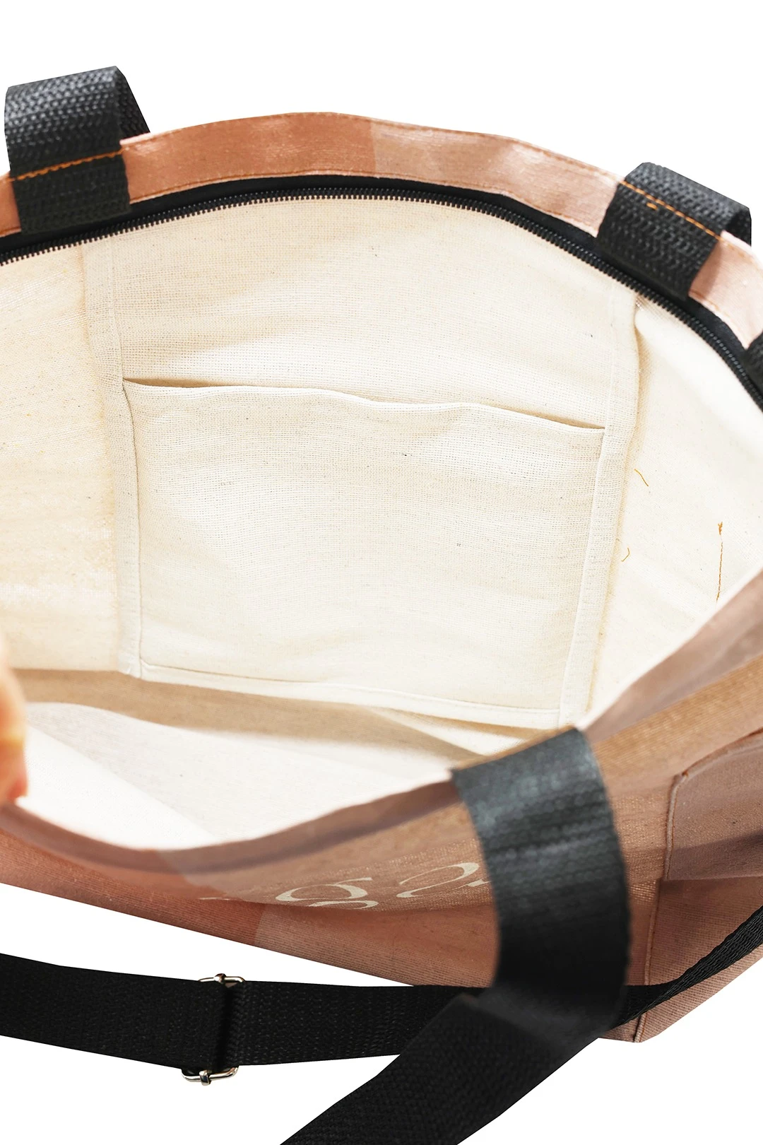 Сумка Тревел из двунитки 26х30х12 см, печать с двух сторон "Soligan"#2