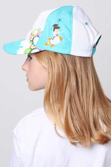 Бейсболка Стандарт детская с полной запечаткой (полиэстер) "Academium"#2