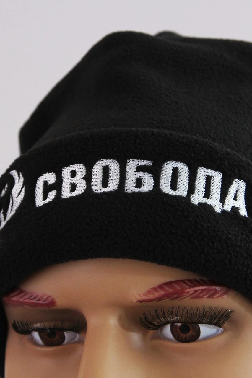 Шапка Вэст флисовая двухслойная взрослая, однотонная "Freedom"#6