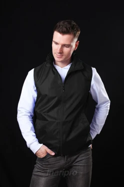 Купить жилет Брайт однотонный взрослый черный