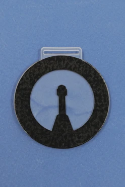 Медаль из акрила АК8012 Круг 80 мм с гравировкой#2