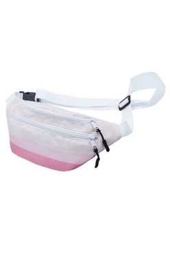 Купить сумку Нокс поясную 30х15 см, с полной запечаткой "Pink sunset"