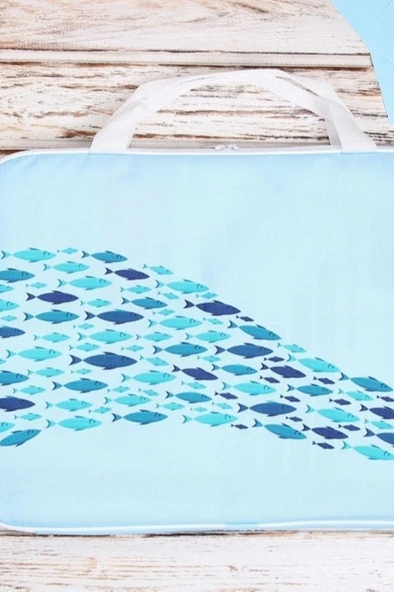 Сумка Ворд с ручками 45х33 см, с полной запечаткой "Aquarium"#3