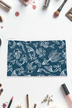 Купить косметичку Астра 22х13 см, с принтом "KOI"