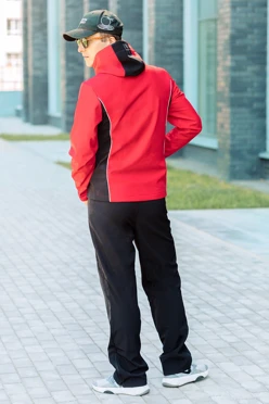 Спортивный костюм Крид из софтшелла унисекс, однотонный#1