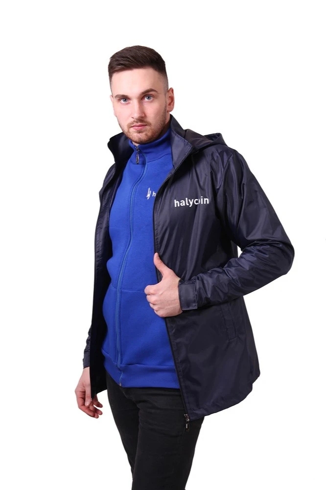 Купить ветровку Рэйн унисекс "Halycoin"
