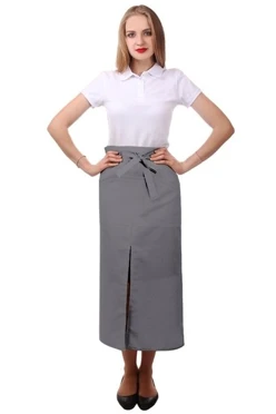 Купить фартук Шеф серый