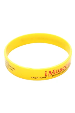 Купить силиконовый браслет (с шелкографией) "iMoscow"