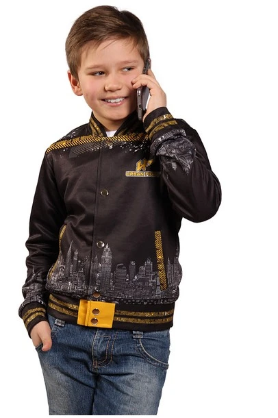 Купить бомбер Блэйд детский из футера с полной запечаткой Купить бомбер Блэйд детский из футера с полной запечаткой