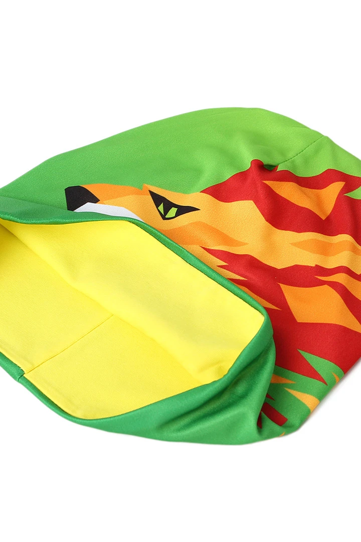 Шапка Сноу двухслойная детская, с полной запечаткой "Leo"#8 Шапка Сноу двухслойная детская, с полной запечаткой "Leo"#8