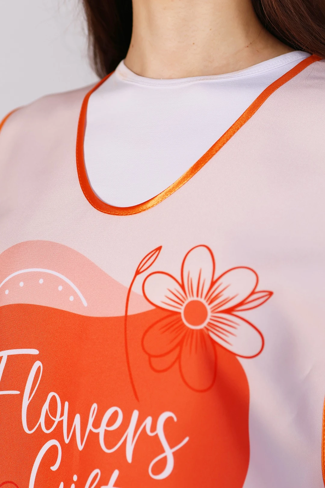 Фартук-накидка Флай 54х82 см, с полной запечаткой "Flower Gifts"#3 Фартук-накидка Флай 54х82 см, с полной запечаткой "Flower Gifts"#3