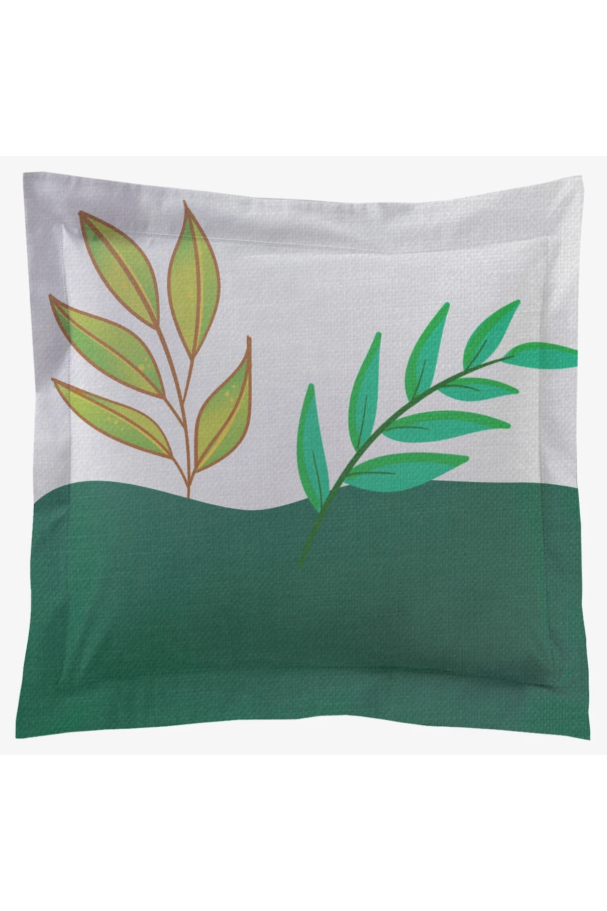 Купить подушку с бордюром 30х30 см, с принтом "Sleep sweetly"