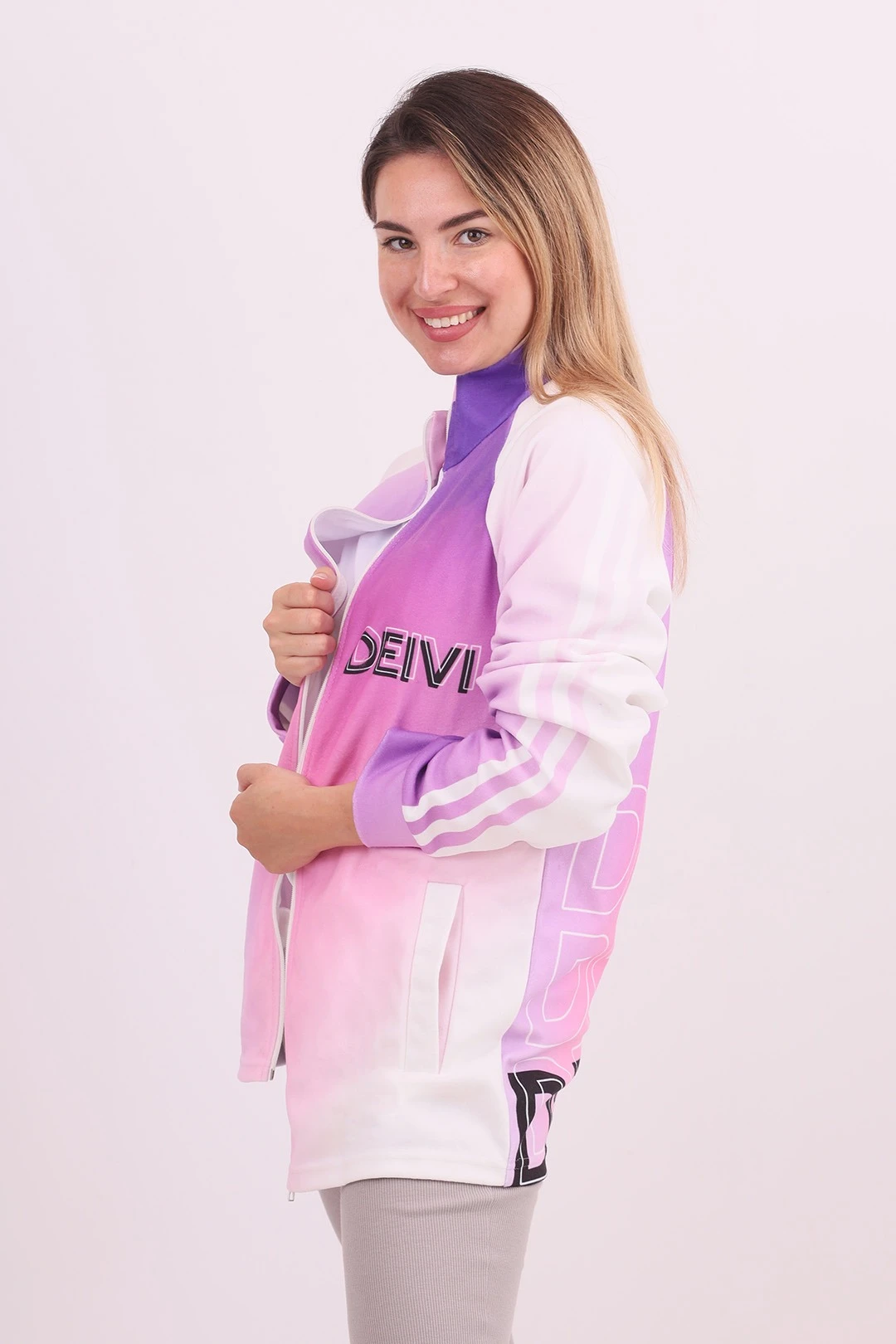 Толстовка Дэйви унисекс из флиса с полной запечаткой#2