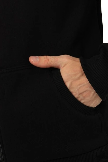 Балахон Рик из футера унисекс, однотонная "Kickcharge"#6