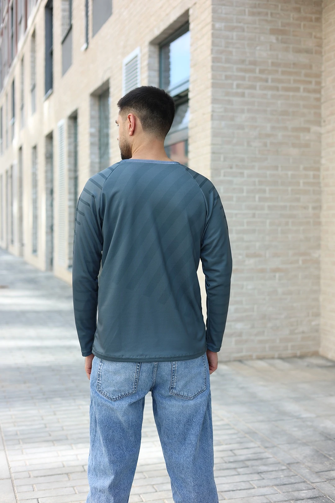 Лонгслив Спэйс Плюс унисекс с полной запечаткой "Flame"#2