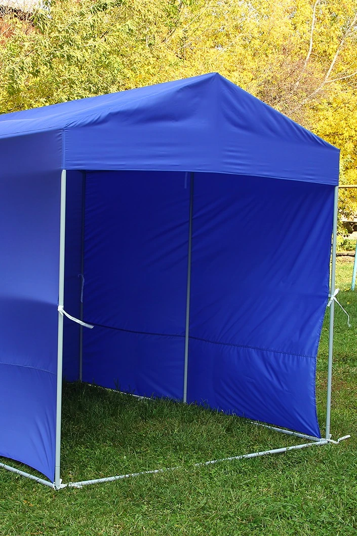 Палатка для промоакции и торговли однотонная (без козырька) 2х3 м#4