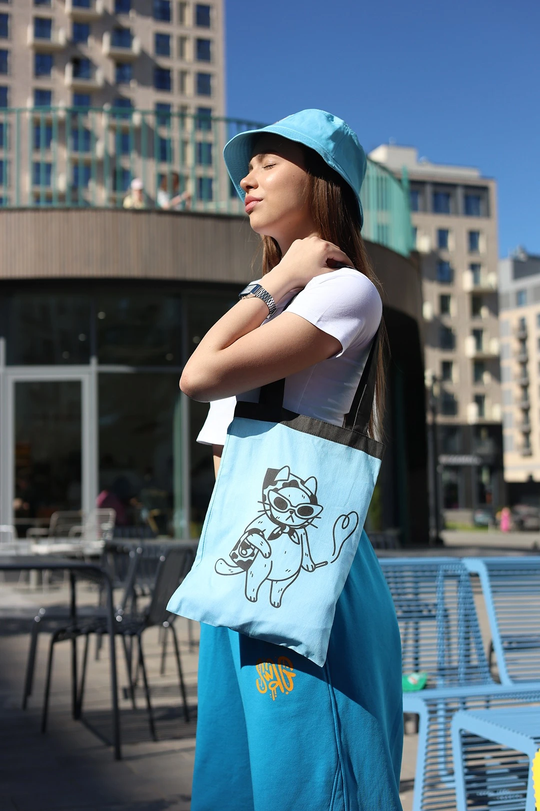 Сумка Пэйдж из перкали, с полной запечаткой#4