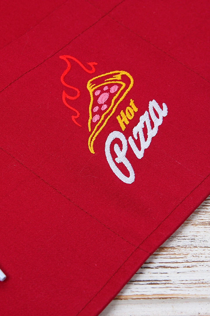 Передник Милан однотонный "Hot Pizza"#8