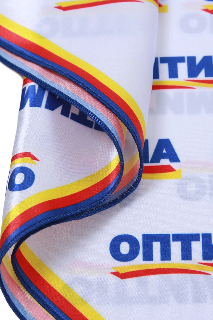 Платок Шанель 60х60 см, с полной запечаткой "OPTIMA"#5 Платок Шанель 60х60 см, с полной запечаткой "OPTIMA"#5