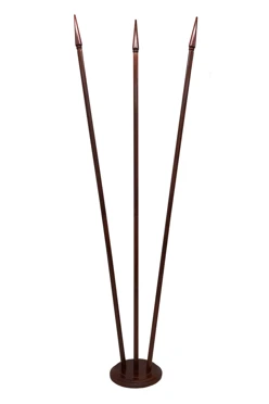 Купить подставку деревянную с основанием Тарелка (каштан) 3 штока 2,2 м