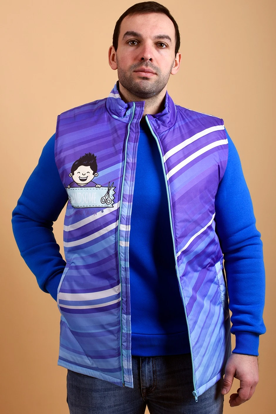 Купить жилет Детройт взрослый "Handsome"