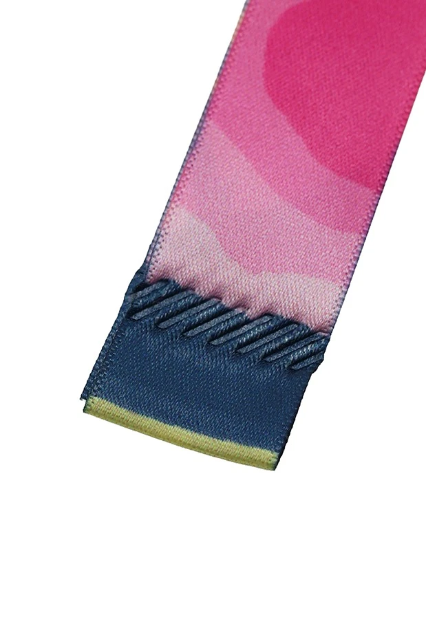 Лента для медали атлас ширина 3 см пришивная#6