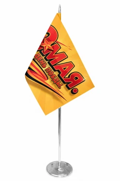 Купить флажок фирменный 12х18 см с печатью "Banner of Victory"