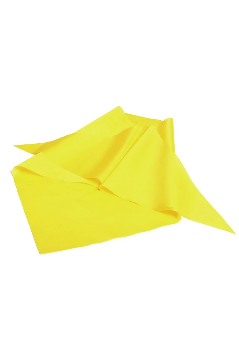 Косынка Лолла из шелка расцвечивания 70х70х100 см, однотонная желтая#2 Косынка Лолла из шелка расцвечивания 70х70х100 см, однотонная желтая#2