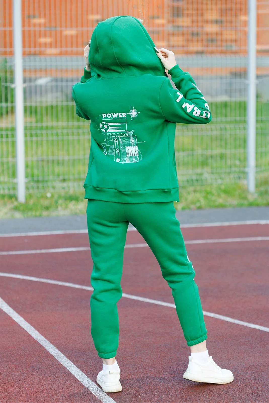 Брюки Хит из футера женские, однотонные "Football"#3 Брюки Хит из футера женские, однотонные "Football"#3