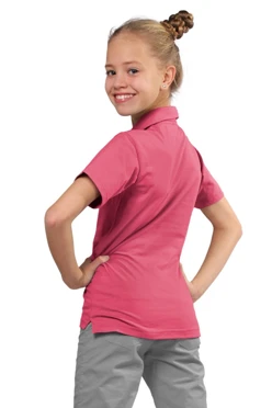 Поло Декстер детская однотонная (хлопок)#1