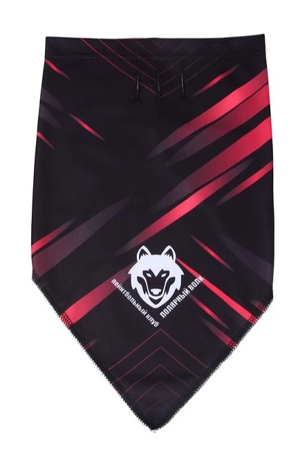 Бафф Айсберг однослойный взрослый, с полной запечаткой "Polar wolf"#5