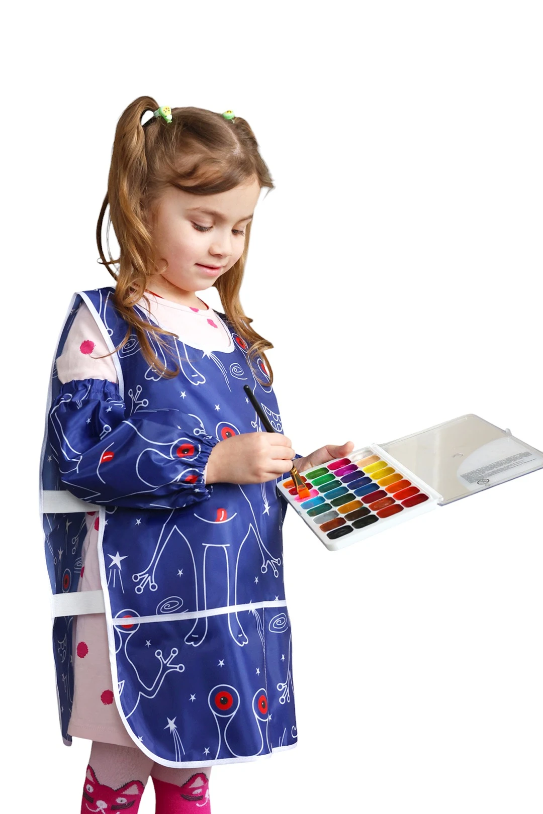 Купить фартук Снуппи 39х66 см с нарукавниками детский с полной запечаткой