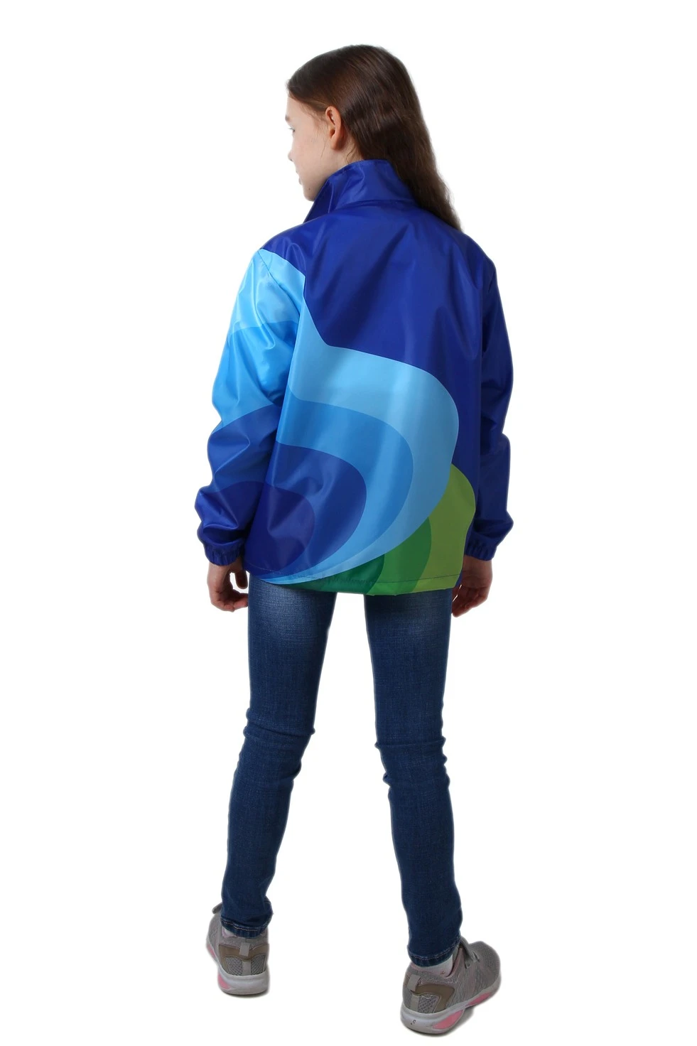 Ветровка Дилан детская с полной запечаткой "Heart Kids"#1