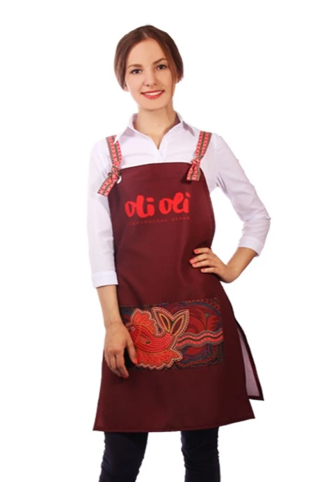 Фартук Конфетти с завязками на люверсах, с полной запечаткой#1 Фартук Конфетти с завязками на люверсах, с полной запечаткой#1