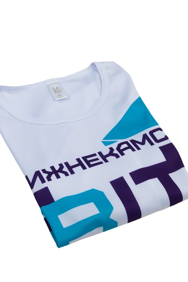 Футболка Гэлэкси унисекс из кулирки пэ с полной запечаткой "BIT"#3