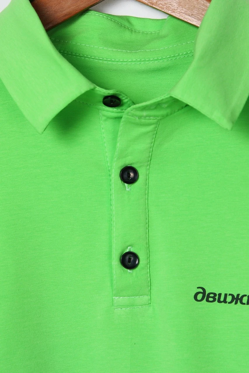 Поло Декстер унисекс однотонная "The engine"#2