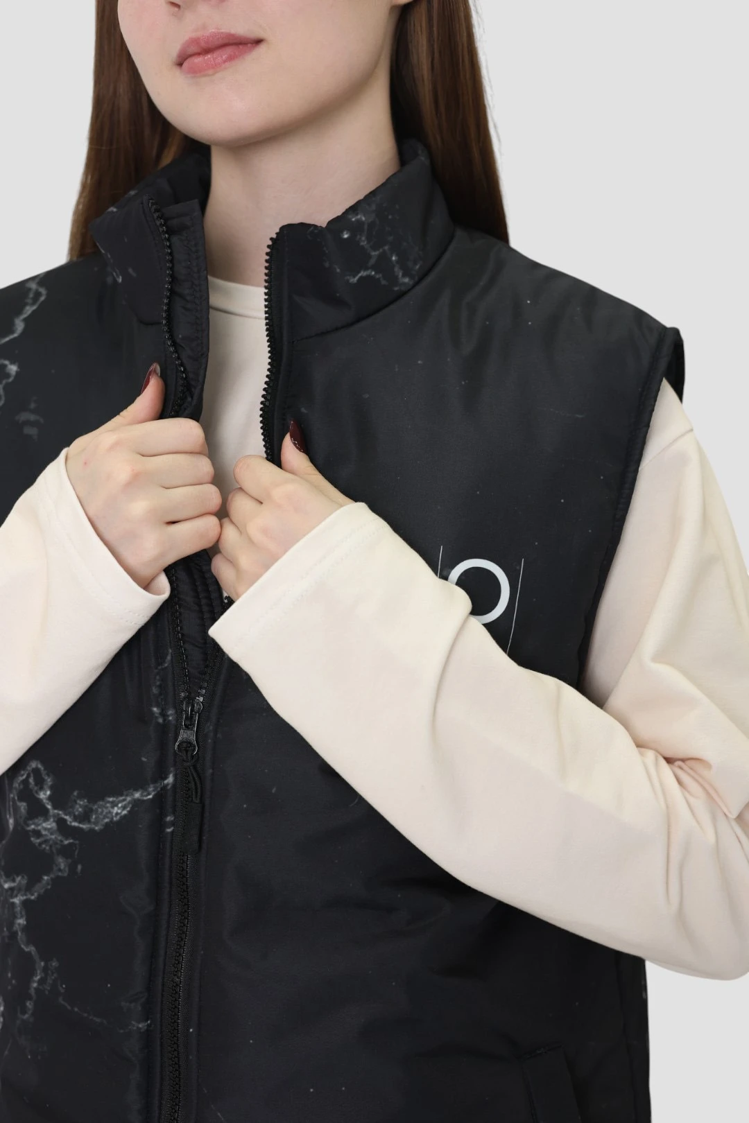 Жилет Детройт без капюшона унисекс, с полной запечаткой "Good"#4 Жилет Детройт без капюшона унисекс, с полной запечаткой "Good"#4