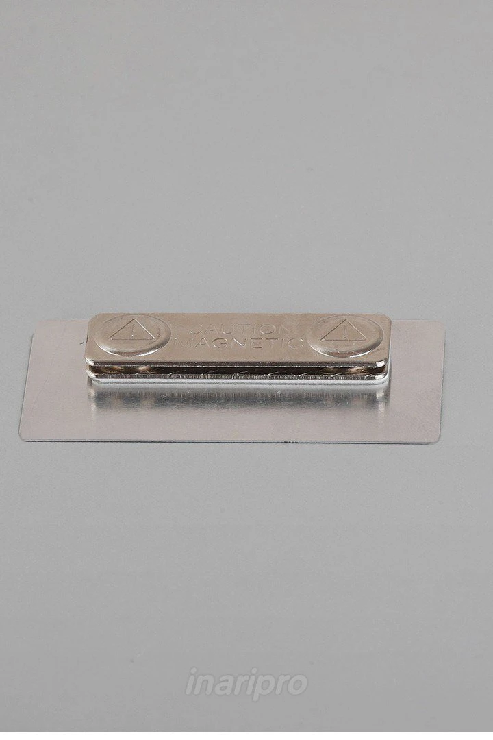 Бейдж из алюминия сублимационного с печатью 30х60 мм "Skrin"#2