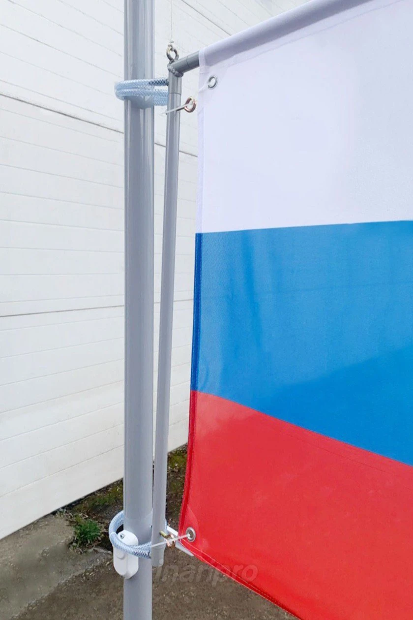 Флагшток Моби Патриот с плечом из алюминия 4 м#4