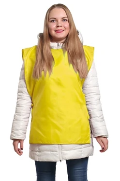 Купить накидку желтую 50х70 см