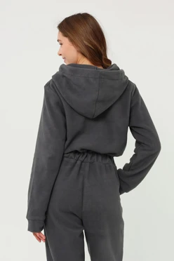 Комбинезон Палмер флисовый женский, однотонный#1