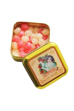 Купить леденцы Монпансье 3 г в жестяной банке с логотипом, 100гр